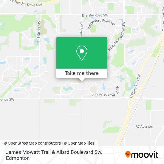 James Mowatt Trail & Allard Boulevard Sw plan