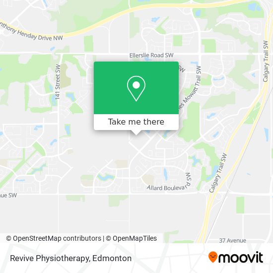 Revive Physiotherapy map