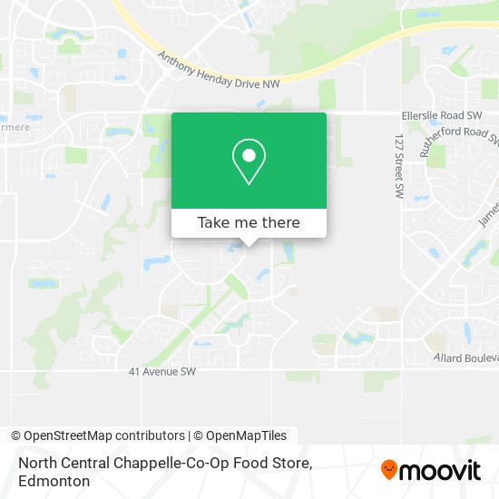 North Central Chappelle-Co-Op Food Store map
