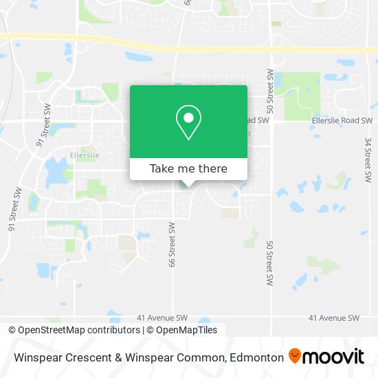 Winspear Crescent & Winspear Common plan