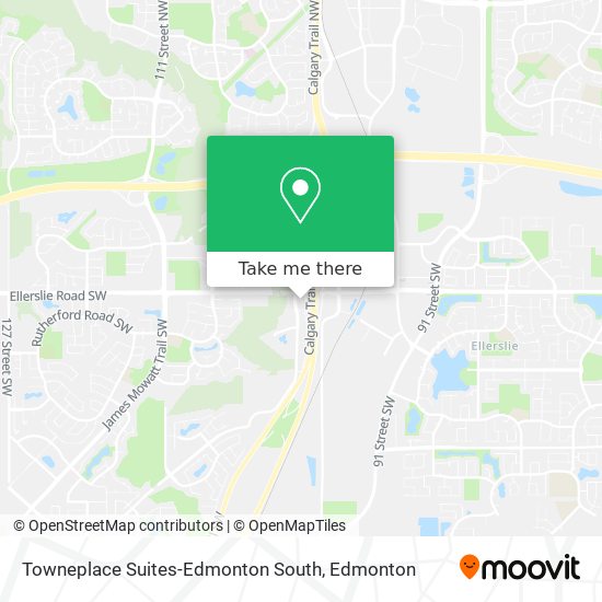 Towneplace Suites-Edmonton South map