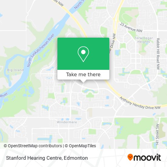 Stanford Hearing Centre plan