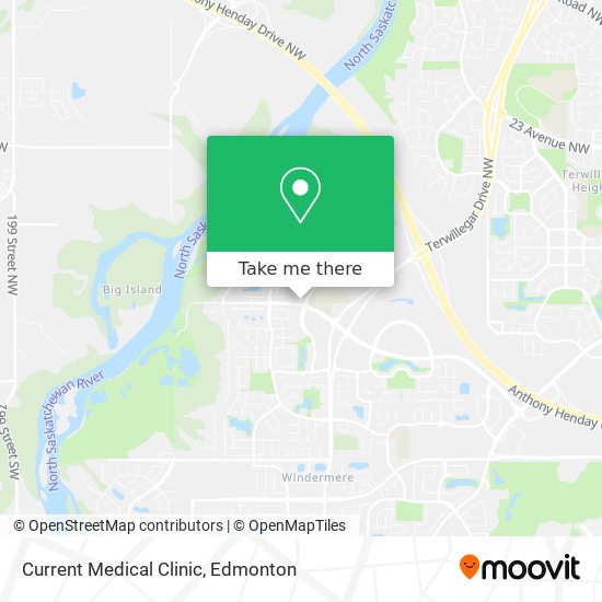 Current Medical Clinic map
