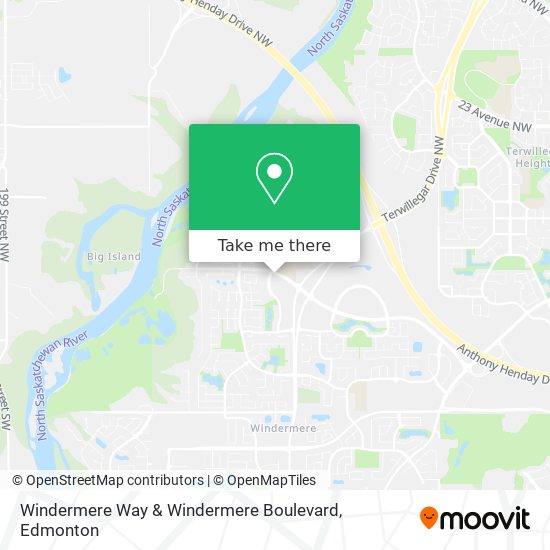 Windermere Way & Windermere Boulevard plan