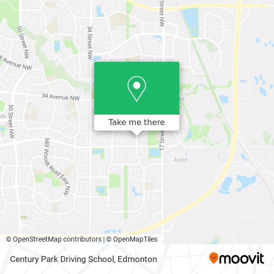 Century Park Driving School map