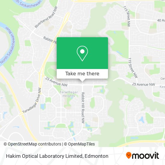 Hakim Optical Laboratory Limited map