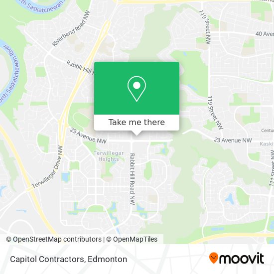 Capitol Contractors map