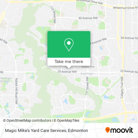 Magic Mike's Yard Care Services map