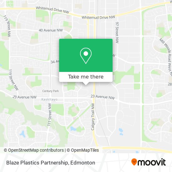 Blaze Plastics Partnership map