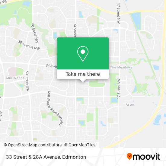 33 Street & 28A Avenue plan