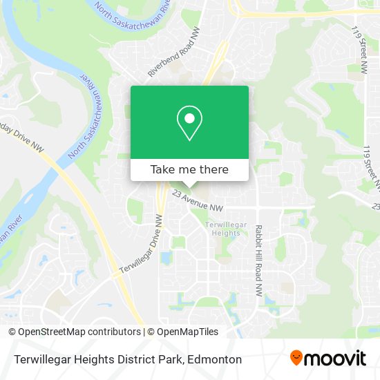 Terwillegar Heights District Park plan