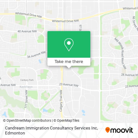 Candream Immigration Consultancy Services Inc map