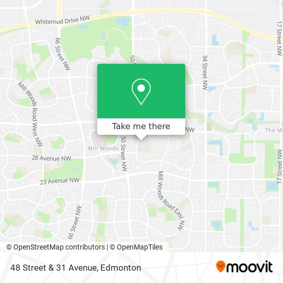48 Street & 31 Avenue map