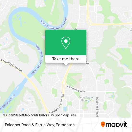Falconer Road & Ferris Way map