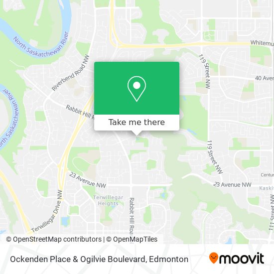 Ockenden Place & Ogilvie Boulevard plan