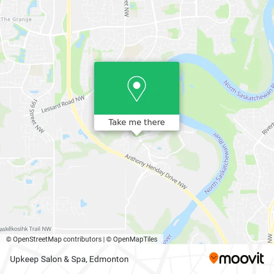 Upkeep Salon & Spa map