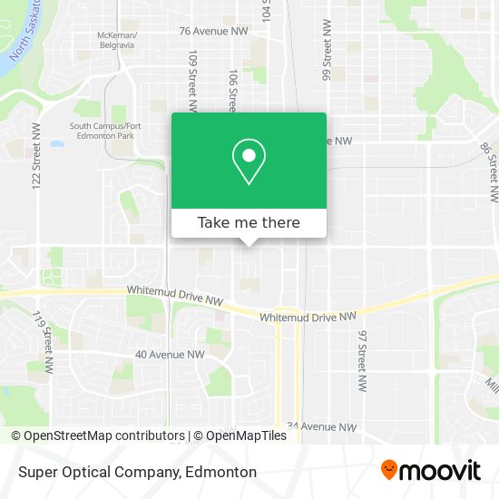 Super Optical Company map