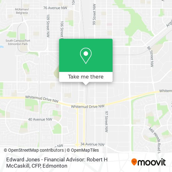Edward Jones - Financial Advisor: Robert H McCaskill, CFP map
