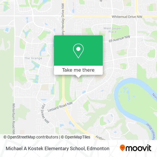 Michael A Kostek Elementary School map