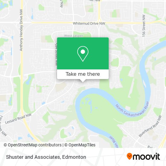 Shuster and Associates map