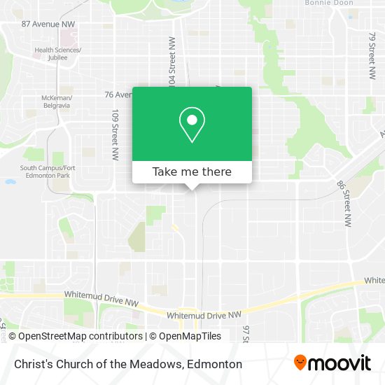 Christ's Church of the Meadows plan