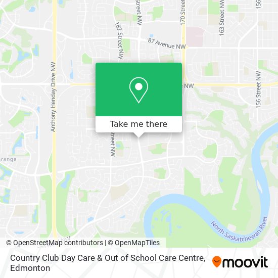 Country Club Day Care & Out of School Care Centre map