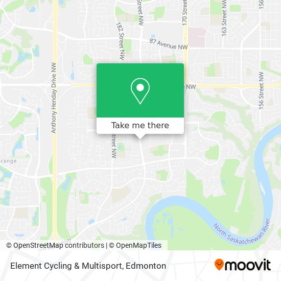 Element Cycling & Multisport map