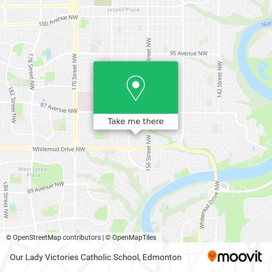 Our Lady Victories Catholic School map