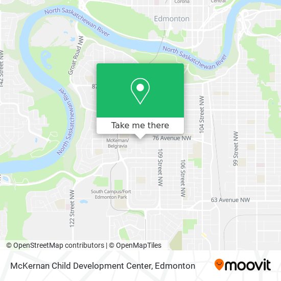 McKernan Child Development Center map