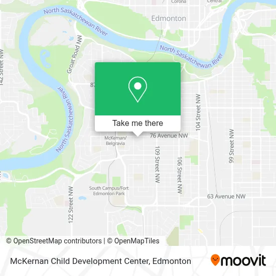 McKernan Child Development Center map