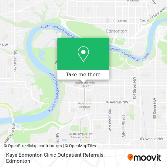 Kaye Edmonton Clinic Outpatient Referrals plan