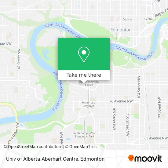 Univ of Alberta-Aberhart Centre plan