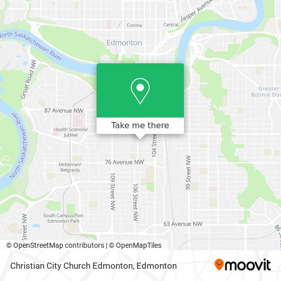 Christian City Church Edmonton plan