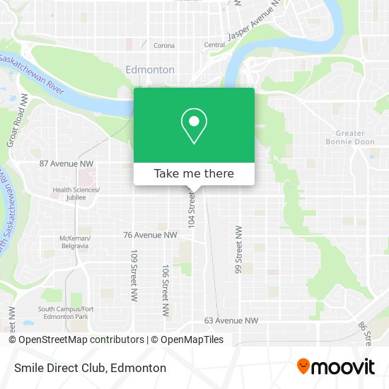 Smile Direct Club map