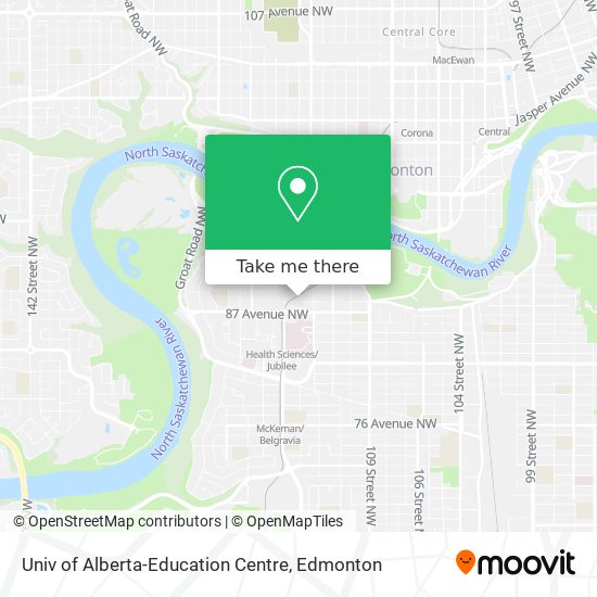 Univ of Alberta-Education Centre plan