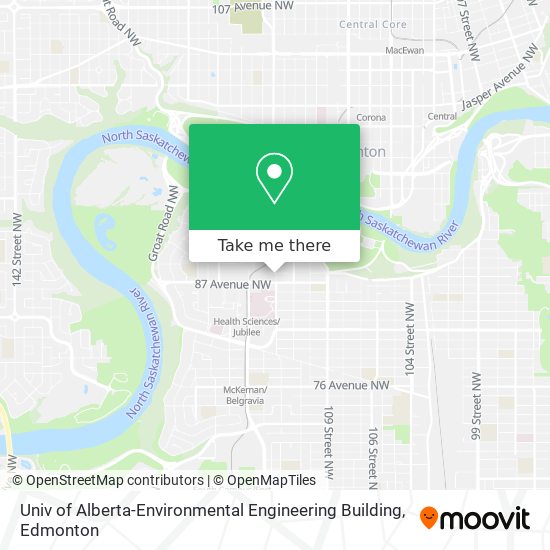 Univ of Alberta-Environmental Engineering Building plan