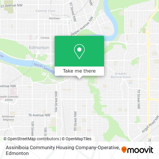 Assiniboia Community Housing Company-Operative map