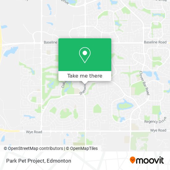 Park Pet Project plan
