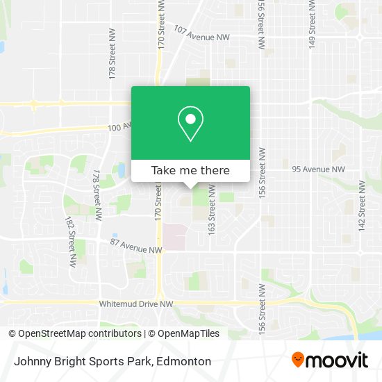 Johnny Bright Sports Park plan