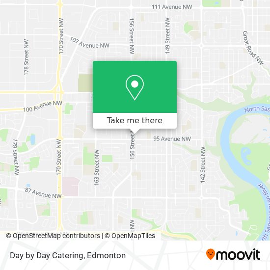 Day by Day Catering map