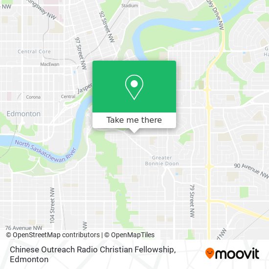 Chinese Outreach Radio Christian Fellowship map