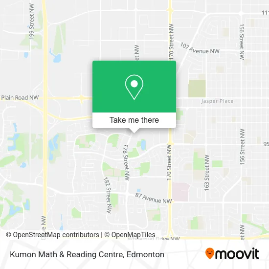 Kumon Math & Reading Centre map