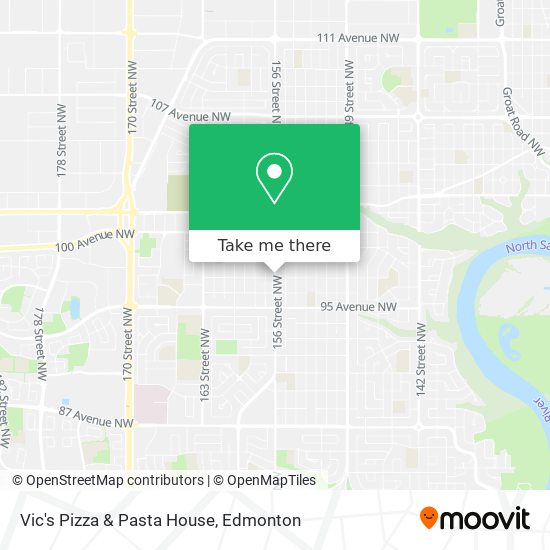 Vic's Pizza & Pasta House map