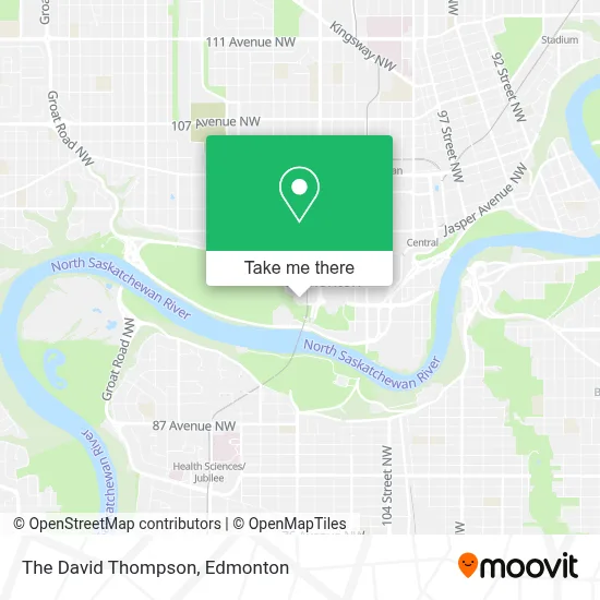 The David Thompson map