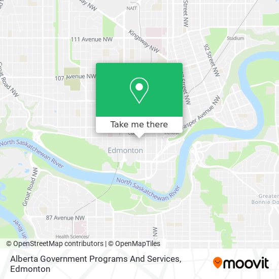 Alberta Government Programs And Services plan