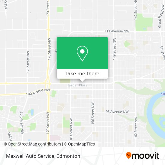 Maxwell Auto Service map