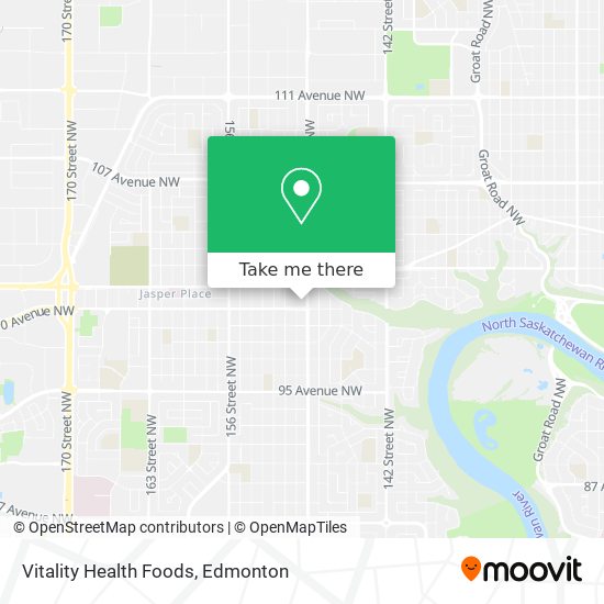 Vitality Health Foods map