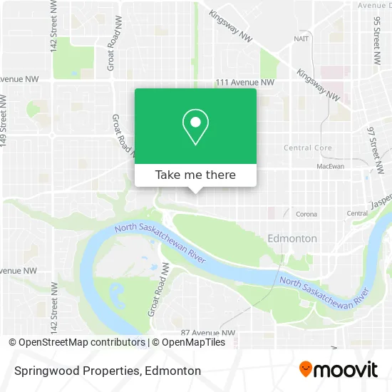Springwood Properties map