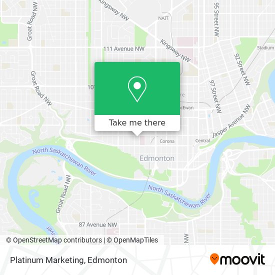 Platinum Marketing map