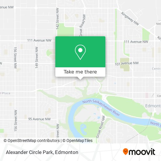 Alexander Circle Park plan